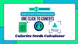 Calorie Needs Calculator
