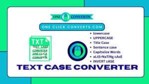 TEXT CASE CONVERTER