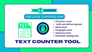 TEXT counter tool